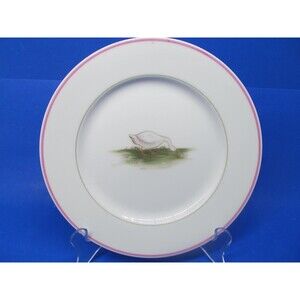 Fitz And Floyd "Basse-cour" Goose 7 1/2" Childs Plate 1981 Japan